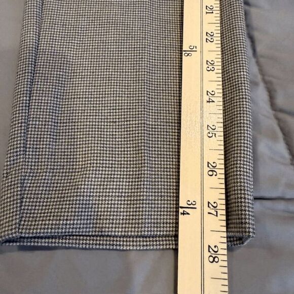 NWT Marella Timoteo Pants Slacks Trousers Gray Cream Houndstooth Size 4 - Picture 14 of 16